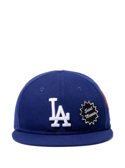 SAINT MXXXXXX x MLB x New Era Dodgers logo-embroidered baseball cap Blue SM25SHR8C46
