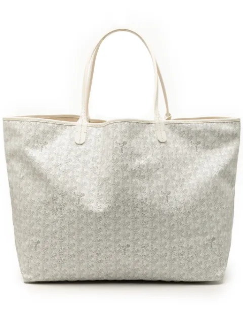 Goyard Pre-Owned 2023 Goyardine Saint Louis GM tote bag White NJJDKQFPJTJECNJK