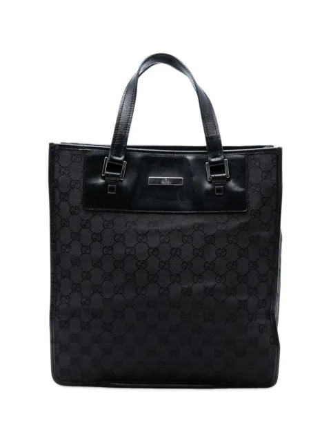 Gucci Pre-Owned 20th Century GG Canvas tote bag Black YAKON7U0FYRQUTZ6