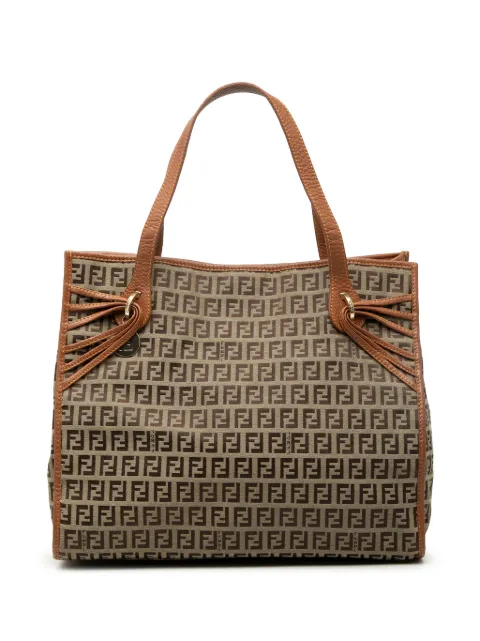 Fendi Pre-Owned 2000-2010 Zucchino Canvas tote bag Brown 8MPM9W5002JVU41I