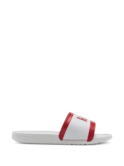 KITH x Coke logo-print slides White KH9315110