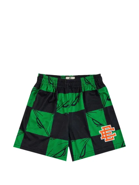 ERIC EMANUEL Matty Boy 99 Eyes checkered shorts Green EE401