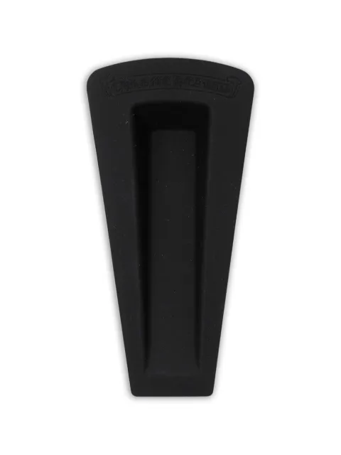 Chrome Hearts cross-logo rubber door stopper Black CHRM1202
