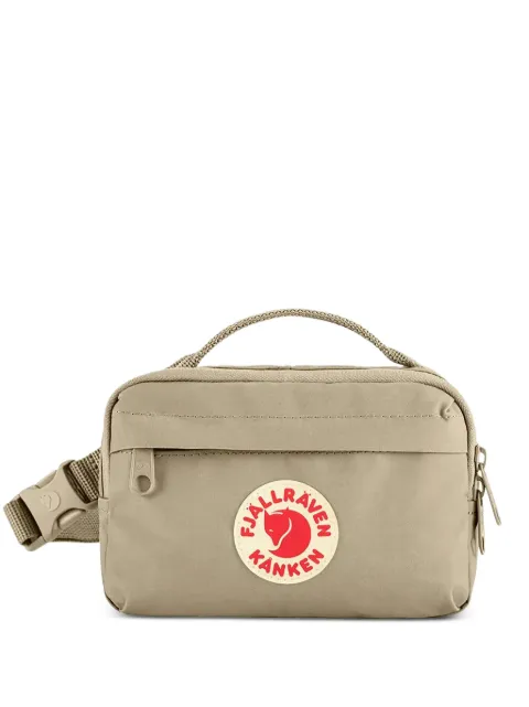 Fjällräven logo-patch belt bag Neutrals F23796118