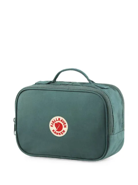 Fjällräven Kånken logo-patch make-up bag Green F23784664