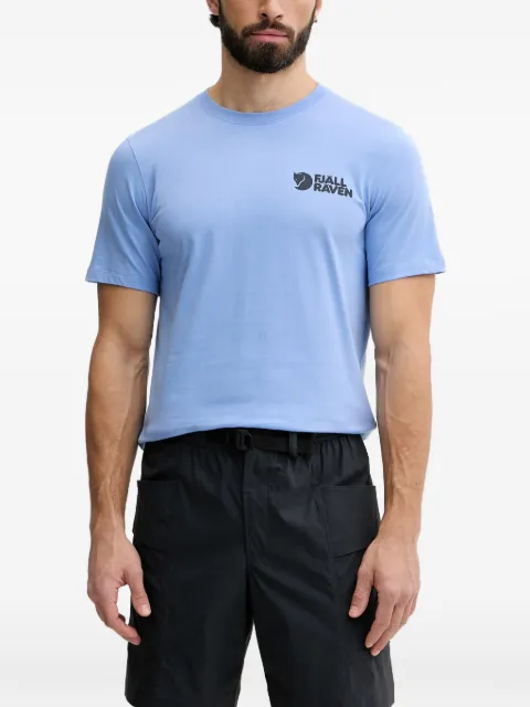 Fjällräven logo-print T-shirt Blue F12600327