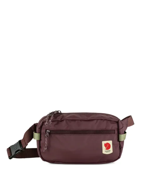 Fjällräven logo-patch zip-fastening belt bag Red F23223424