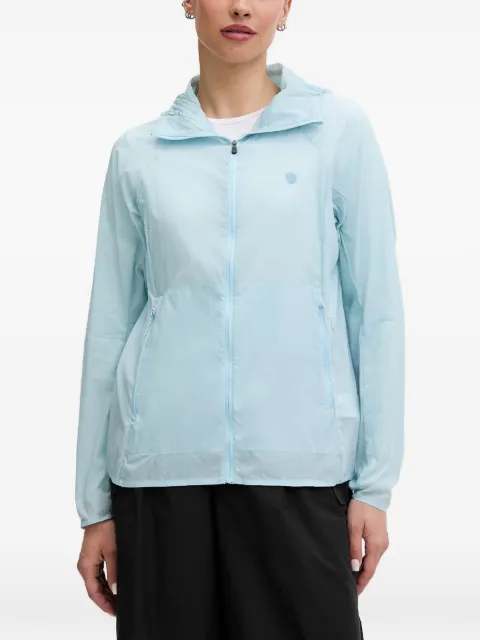 Fjällräven Keb Lätt logo-motif hooded jacket Blue F14500184