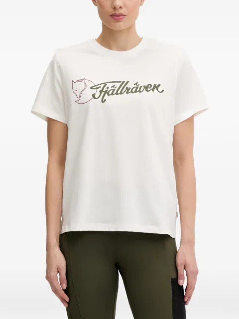Fjällräven logo-print short-sleeve T-shirt White F14600269