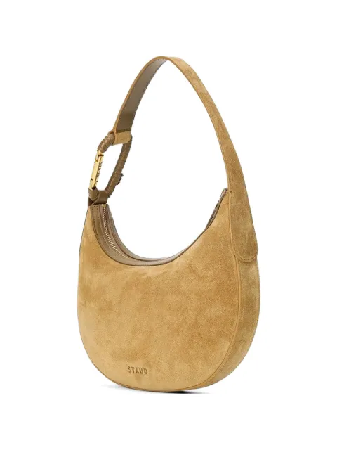 STAUD Alden suede shoulder bag Neutrals H26S6050SD