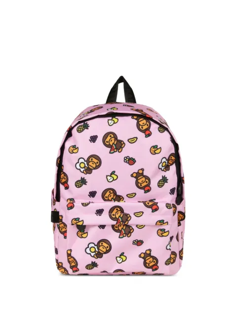 *BABY MILO® STORE BY *A BATHING APE® medium Baby Milo graphic-print backpack Pink 0MXBGW4275XXQ