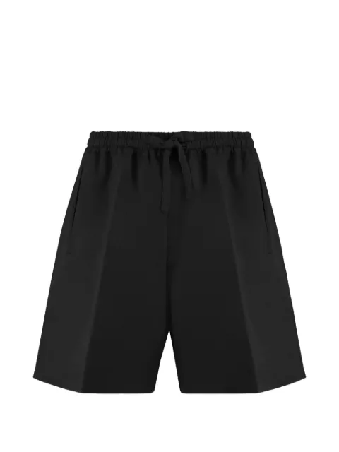Umit Benan Julian drawstring elasticated shorts Black COSSM335316610999BLACK
