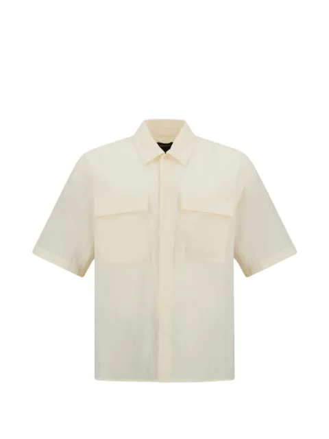 Laminar flap-pocket short-sleeve shirt White CM00015UL128271006