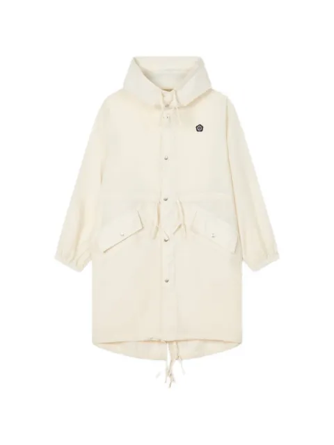Kenzo Boke Flower 2.0 hooded parka Neutrals FG52OU1539NE