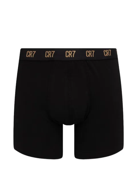 CR7 CRISTIANO RONALDO logo-waistband boxer briefs (set of seven) Black 812749