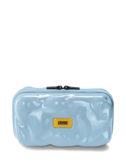 Crash Baggage mini Icon hard-case clutch bag Blue CB373