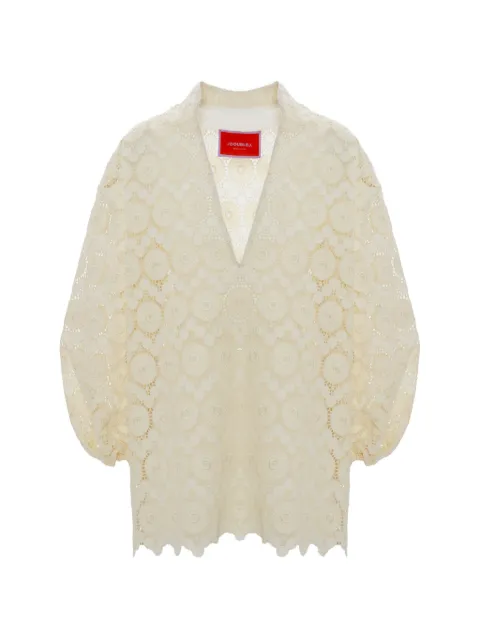 La DoubleJ Jackie shirt Neutrals SHI0093EMB032EVI01WH04