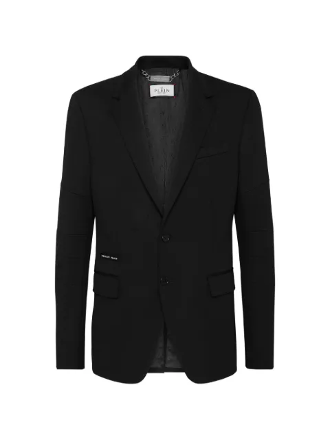 Philipp Plein blazer fleece set Black UAFCMRF2213PTE180N