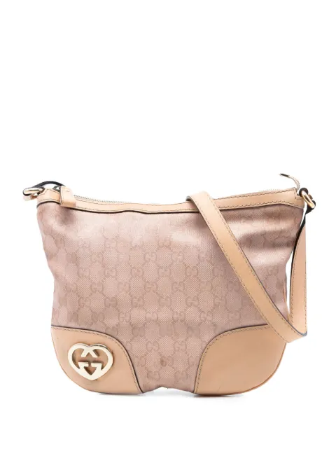 Gucci Pre-Owned 2016-2026 GG Canvas Lovely crossbody bag Brown M6SWBO99ZC8UVT7A