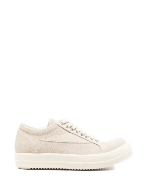 Rick Owens DRKSHDW Vintage Low lace-up sneakers Neutrals DS01F4803HCVSLV2111