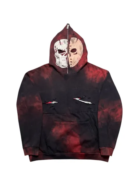 Warren Lotas Jason graphic-print hoodie Black WL040
