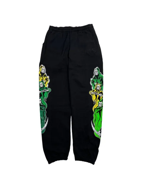 Warren Lotas 3 Reapers track pants Black WL024