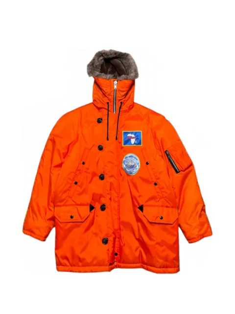 Denim Tears Longest Trip parka Orange DT610