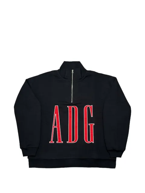 Denim Tears ADG Inc. quarter-zip sweatshirt Blue DT604