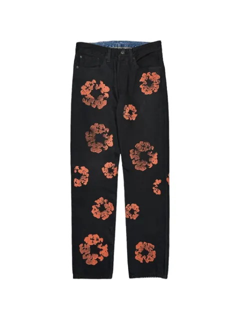 Denim Tears x Levi's 501 The Cotton Wreath jeans Black DT611
