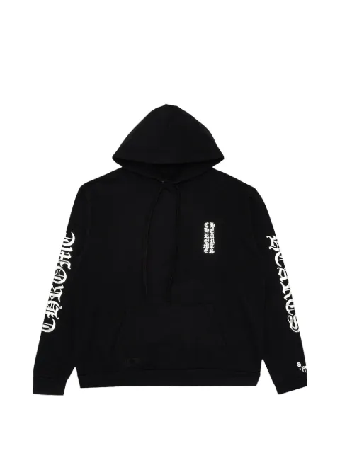 Chrome Hearts 1988 logo-print hoodie Black CHRM1203