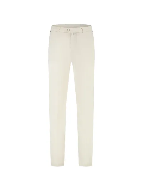Kiton elasticated-waistband trousers White 1500UFPPEK0606H001