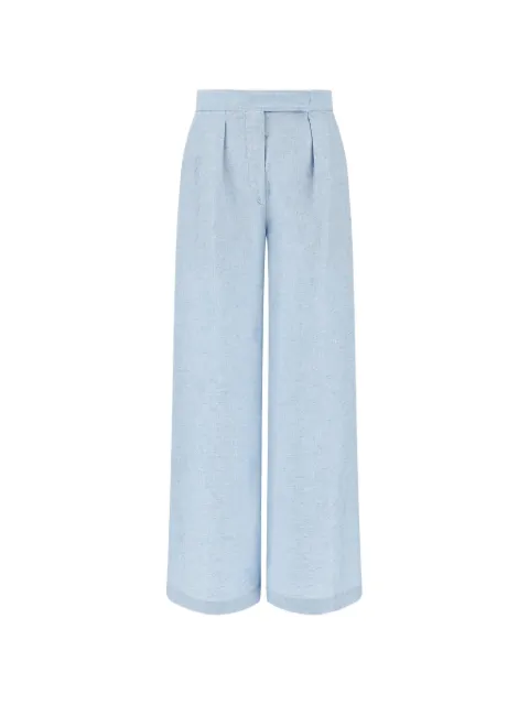 Paul & Shark pleated tailored trousers Blue 26454041