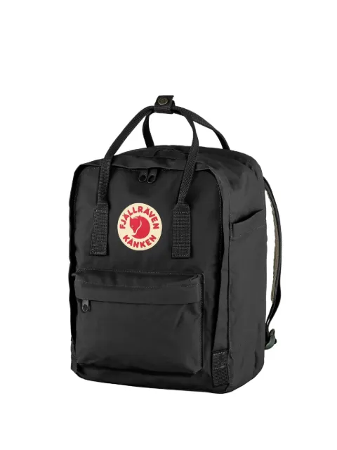 Fjällräven Kånken logo-patch backpack Black F23523