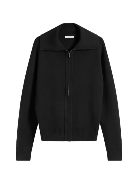 ENTIRE STUDIOS zip-up knitted sweatshirt Black ESSS26JA012800015