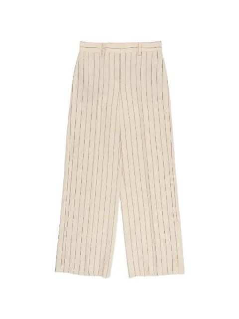 Incotex belt-loops trousers Neutrals 173874D7067