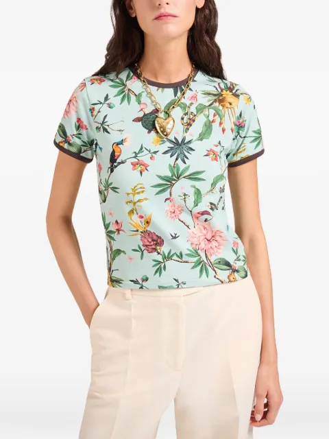 La DoubleJ the Cu-Tee crop Blue TSH0068JER076ZOF02BU01
