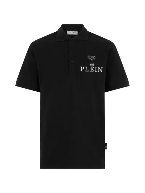 Philipp Plein polo T-shirt Plein R Black UAFCMTK9384PTE179N