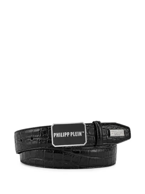 Philipp Plein leather belt cocco Black UAFAMVA0997PLE010N