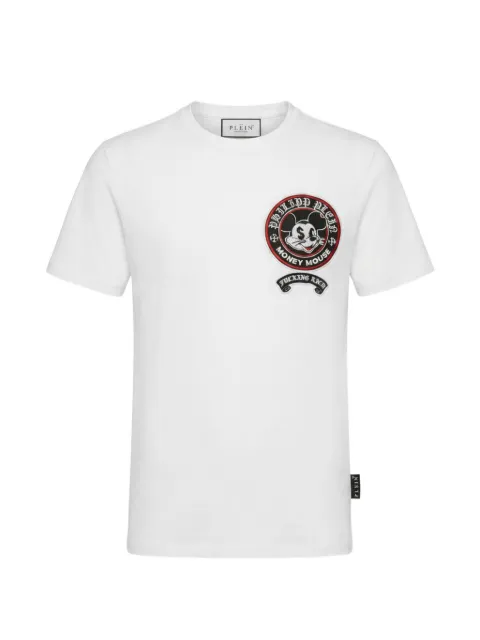 Philipp Plein jersey T-shirt Plein Mouse Money White UAFCMTK9399PJY002N