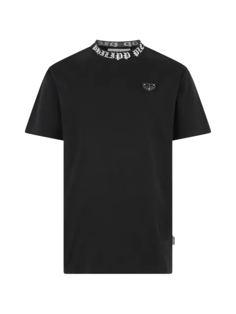 Philipp Plein T-shirt round-neck SS Black UAFCMTK9393PJY002N