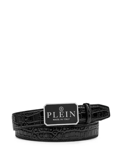 Philipp Plein leather belt cocco Black UAFAMVA1003PLE010N