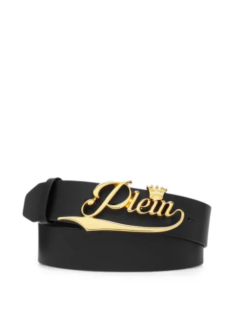 Philipp Plein leather belt King Plein Black UAFAMVA0695PLE010N