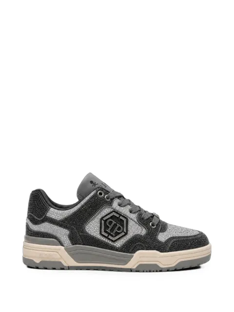 Philipp Plein low-top Predator V2 strass sneakers Grey FAFSUSC0999PTE003N