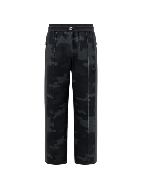 Plein Sport camouflage-print track pants Black FAFCMJT2855STE003N