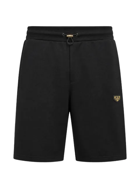 Philipp Plein jogging shorts placket Black UAFCMJT2940PTE003N