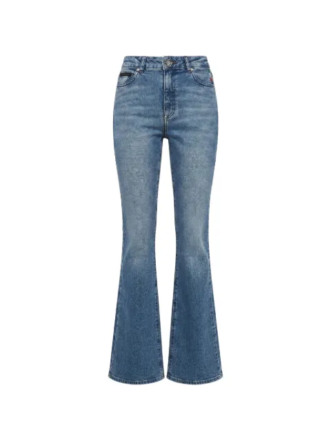 Philipp Plein flare-fit jeans basic Blue UAFCWDT3025PDE004N