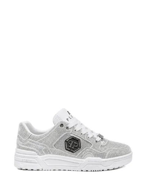 Philipp Plein Low-Top PREDATOR V2 strass sneakers White FAFSUSC0999PTE003N