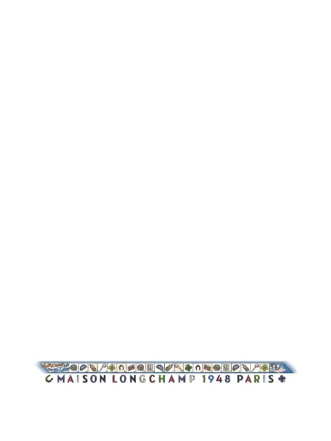 Longchamp Le Jeu de Cheval headband White 51056GSO072
