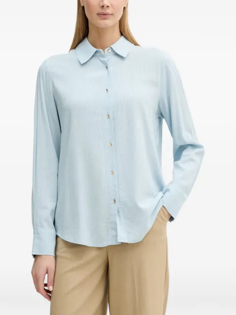 Benetton vertical-stripe shirt Blue 5X0VDQ0DC