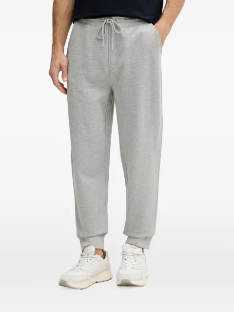 Benetton drawstring-waist logo-embroidered track pants Grey 342ZUF01B